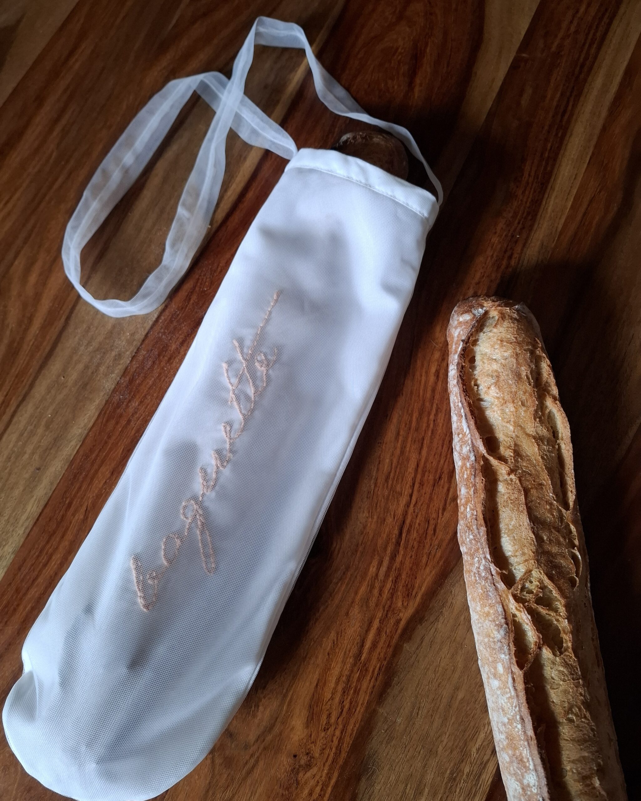 Porte-baguette "baguette" rose